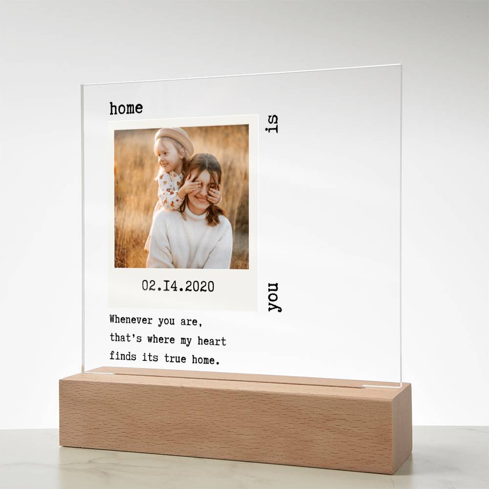 Acrylic Square Plaque