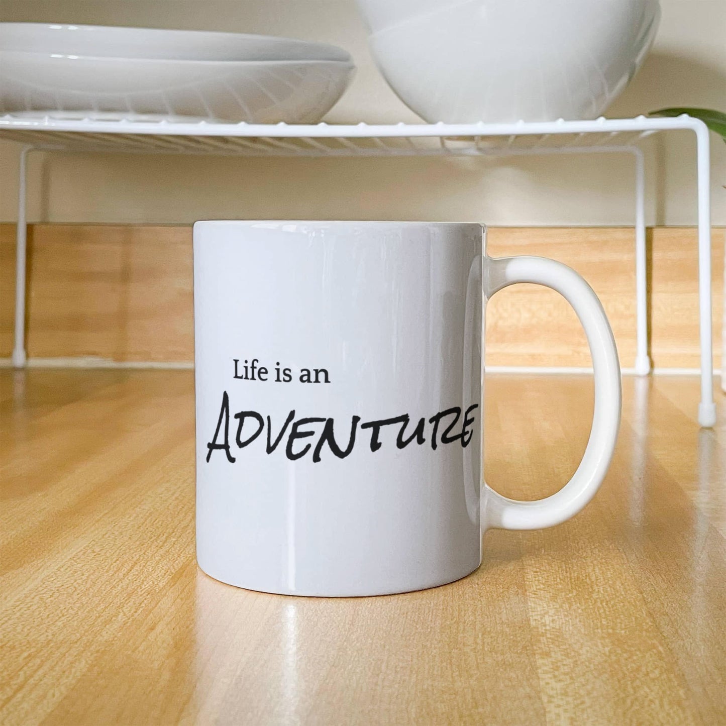 White Ceramic Mug Multiple Variants