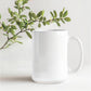 White Ceramic Mug Multiple Variants