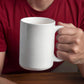 White Ceramic Mug Multiple Variants