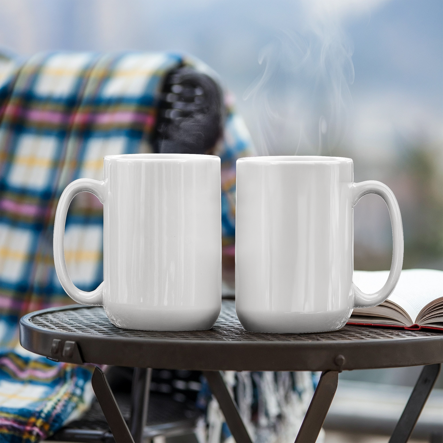 White Ceramic Mug Multiple Variants