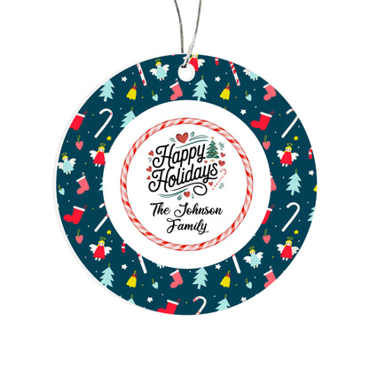 Acrylic Circle Ornament