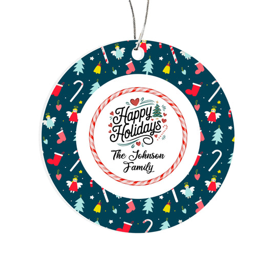 Acrylic Circle Ornament